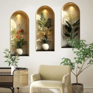 3 ملصقات حائطية 60X25 سم (Model 3)