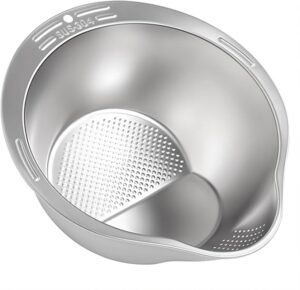 Bol/passoire en inox